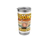 Can't Work Today I'm Feeling a Little Under par Mini Golf Stainless Steel Insulated Tumbler