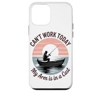 Can't Work Today My Arm Is In A Cast Fisherman Retro Case for iPhone 12 mini