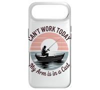 Can't Work Today My Arm Is In A Cast Fisherman Retro Case for iPhone Air