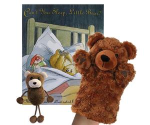 Can't You Sleep Little Bear - Book and Finger Puppets