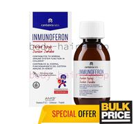 Cantabria Labs Inmunoferon Junior Syrup Orange Flavor Liquid Supplement 150ml