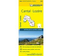 Cantal, Lozire - Michelin Local Map 330