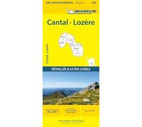 Cantal, Lozire - Michelin Local Map 330