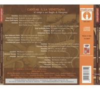 CANTAR … LA VENETIANA: AL TEMPO E NEI LUOGHI DI GIORGIONE NEW CD