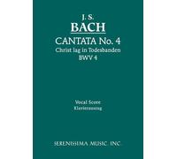 Cantata No. 4: Christ lag in Todesbanden, BWV 4 - Vocal score