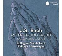 Johann Sebastian Bach – Mit Fried und Freud: Cantatas (BWV 8, 125, 138) – CD – Harmonia Mundi