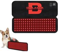 CANTENDO Red Light Therapy Belt for Pets, Portable Red Light Therapy for Dogs,Wearable Red Infrared Light Therapy Devices for Dogs Tissue Repair, Joint & Back Pain