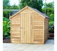 Canterbury 5' 9" x 7' 10" Apex Shed - Premium Pressure Treated Overlap