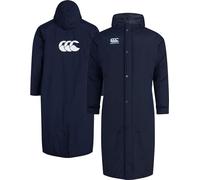 Canterbury Adult Long Full Zip Weather Resistant Insulated Sub Coat NAVY MEDIUM