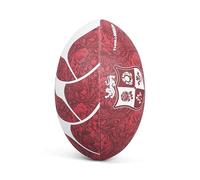 Canterbury Adult Unisex British & Irish Lions Thrillseeker Supporter Rugby Ball | Official British & Irish Lions Licensed Product Rugby Ball, Red Dahlia, One Size
