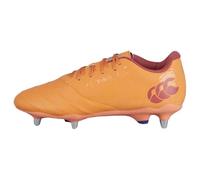 Canterbury Rugby Boots Phoenix Genesis Team – Soft-Ground – Orange Crush/Amber Yellow/Mars Dust UK 8