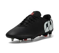 Canterbury Unisex Speed Raze Soft Ground Rugby Boots, Black, 11 UK