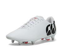Canterbury Boots Speed Raze – Adult Unisex, White/Black/Red, UK 7.5