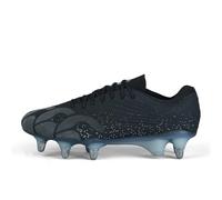 Canterbury Adult Unisex Stampade Ground Break Elite Soft Ground Boots, Black/Silver, 6 UK
