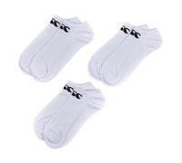 Canterbury Adult Unisex Trainer Liner 3 Pack Socks | Gym Socks | Cotton Rich | CCC Logo Socks, White/Black, M