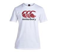Canterbury Adults CCC Logo T-Shirt White (Sizes S - 4XL)