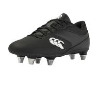 Canterbury Boys Phoenix Raze Rugby Boots (Black/White) - Size UK 1 Infant