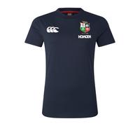 Canterbury British and Irish Lions 2025 Cotton -T-Shirt Womens M Dark Sapphire
