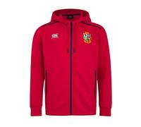 Canterbury British And Irish Lions Full Zip Tech Fleece - Tango Red, M