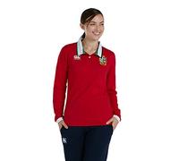 Canterbury British And Irish Lions Long Sleeve Classic Jersey - Tango Red, 12