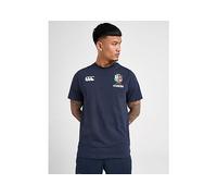 British & Irish Lions Men's Canterbury 2025 Cotton Rugby Jersey Tee, Dark Sapphire, S