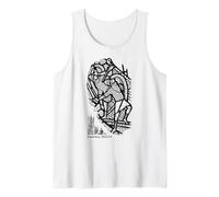 Canterbury Cathedral Stained Glass No.1 - History Archaeology Tank Top