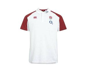 Canterbury CCC England Vapodri Polo Bright White Adults