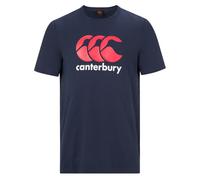 Canterbury CCC Mens Crew Neck Logo Short Sleeve T-Shirt Black (Sizes S - 4XL)
