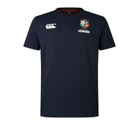 British & Irish Lions Men's Canterbury 2025 Cotton Rugby Jersey Tee, Dark Sapphire, 4XL