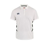 Canterbury Core Cricket Shirt - Senior - White/Green - Small