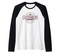 Canterbury England - Canterbury United Kingdom Label CV26 Raglan Baseball Tee