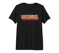 Canterbury England Retro Graphic - Canterbury UK CV26 Premium T-Shirt