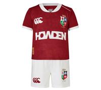 Canterbury Infant Unisex British & Irish Lions Rugby Mini Kit | Official British & Irish Lions Licensed Product Lifestyle Rugby Jersey, Red Dahlia, 24MTH