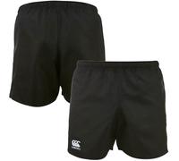 Canterbury Junior Advantage Game-Day Rugby Shorts {CCC-Q-A008698} - Black - Youth Medium (8-10YR)