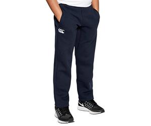 Canterbury Junior Boys Combination Sweat Pants | Tracksuit/Jogging Bottoms | Durability and Comfort | Warm Fleece Joggers, Navy, 8 Years