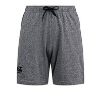 Canterbury Junior Boys Cotton Shorts | VapoDri Technology | Breathable and Comfortable Leisure Shorts, Static Marl, 8