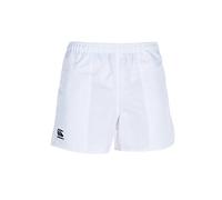 Canterbury Junior Unisex Advantage Rugby Shorts | Lightweight Gym Shorts, White, 14