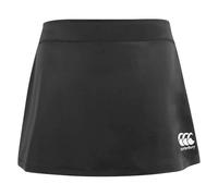 Canterbury Junior Unisex Plain Team Skort | Netball and Hockey | Concealed Shorts Skort, Black, 10
