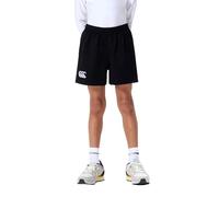 Canterbury Junior Unisex Professional 2.0 Shorts | Rugby Shorts | CCC Logo Gym Shorts, Black, 12