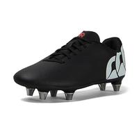 Kids Rugby Boots With Screw-in Studs Speed Raze - Black