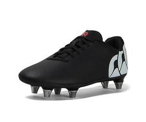 Canterbury Junior Unisex Speed Raze Soft Ground Rugby Boots | Lightweight | Scuff Resistant | Comfort and Stability Soft Ground Rugby Boots