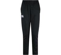 Canterbury Junior Unisex Stretch Tapered Track Pants, Black, 8