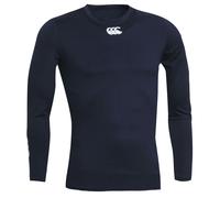 Canterbury Kids' Canterbury Thermoreg Base Layer Long Sleeve Crew {C-746845} - Navy Blue - Youth small