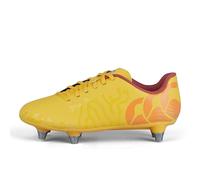Canterbury Kid's Speed Infinite Team Junior Soft Ground Rugby Boot Amber Yellow Orange Crush Mars Dust