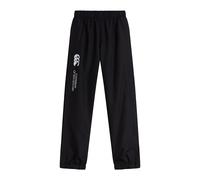 Canterbury Kids Unisex Childrens/Kids Stadium Cuffed Ankle Jogging Bottoms (Black/White) - Size 10Y