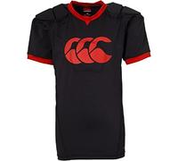 Canterbury Kid's Vapodri Raze Vest, Rugby Padded Protection, Black, LB