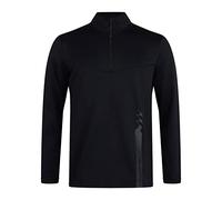 Canterbury Men's 1/4 Zip Poly Fleece Pullover, Black, 2XL