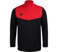 Canterbury Men's 1/4 Zip Poly Fleece Pullover, Blackened Marl, 2XL