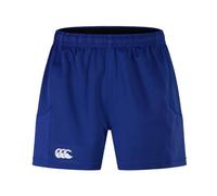 Canterbury Men's Advantage Rugby Shorts 2.0 | Elasticated Waist | CCC Logo Gym Shorts, Royal, 3XL