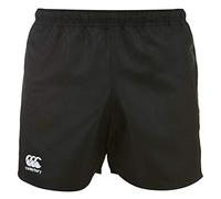 Canterbury Men's Advantage Rugby Shorts | Lightweight Gym Shorts, Black, 4XL